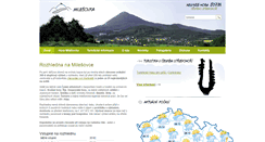 Desktop Screenshot of milesovka.cz